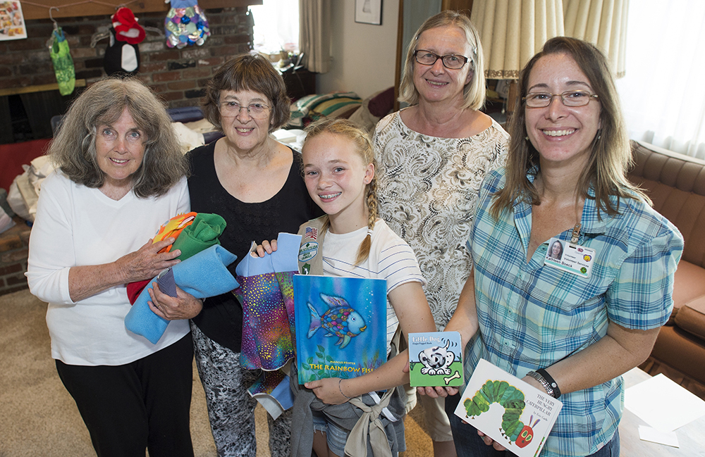 Dorothy Williams and a team of friends, family, and Cedars-Sinai staff.