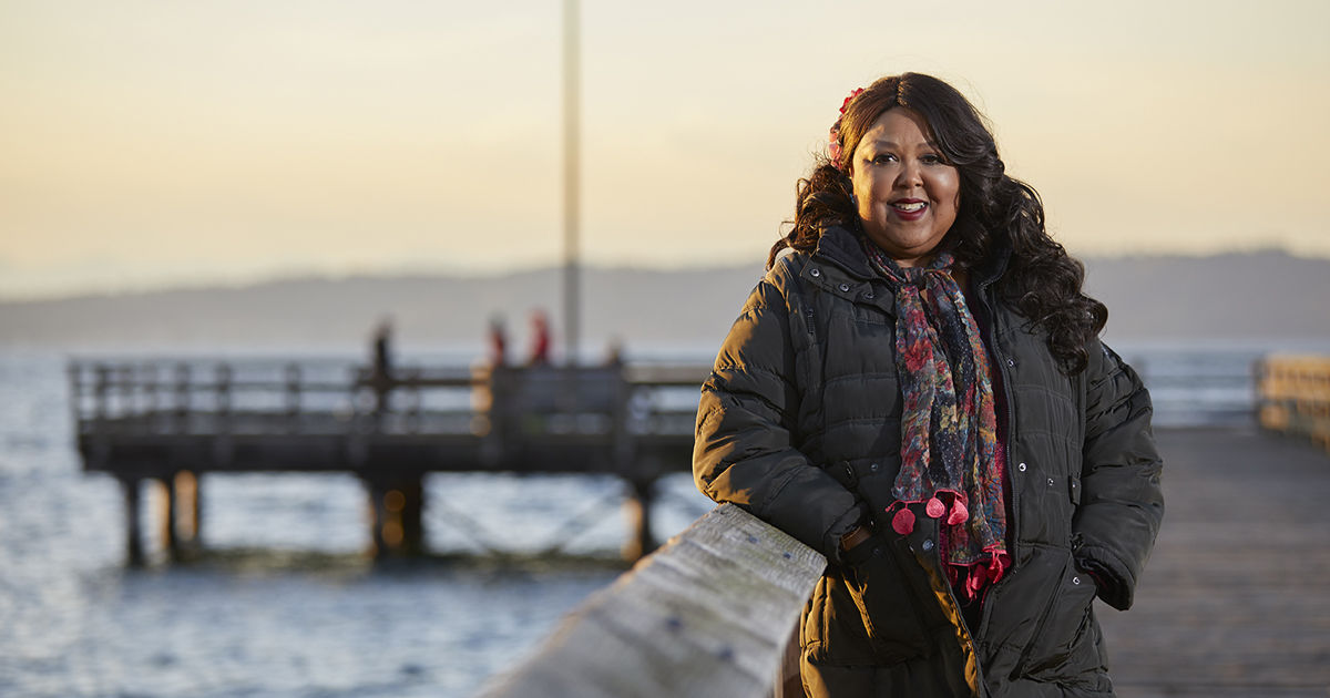 Kidney transplant patient Ricki Nero.