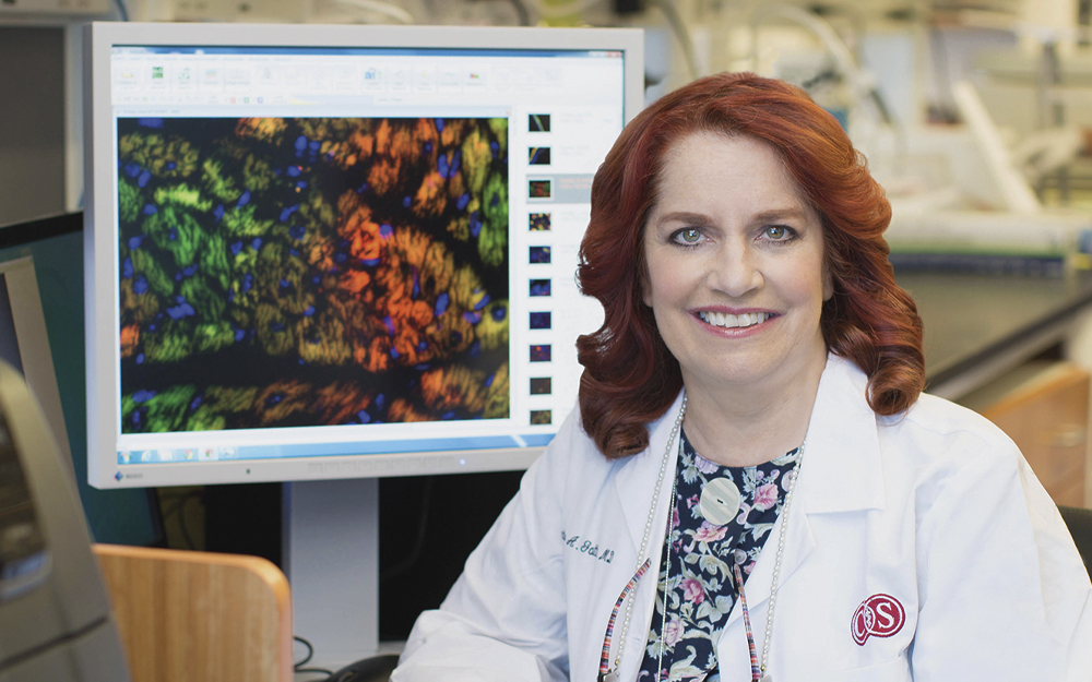 Roberta Gottlieb, MD, director of Translational Research.