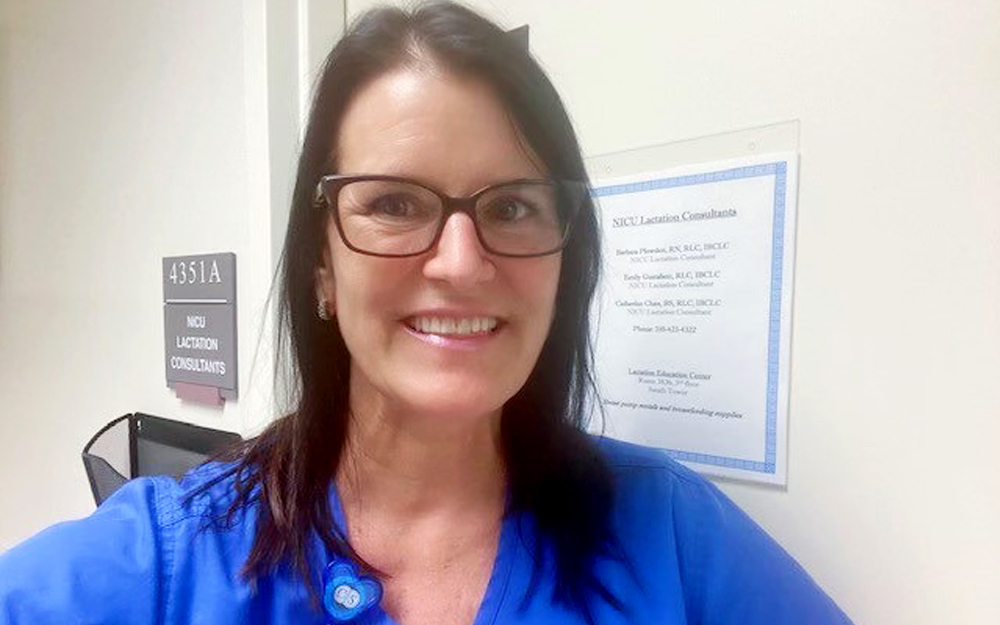 Cedars-Sinai Lactation Consultant Barbara Plowden